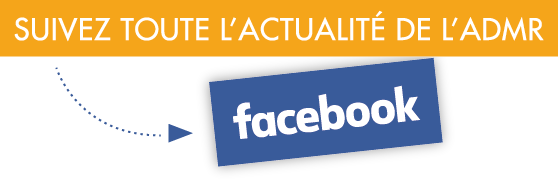 Suivez toute l'actualité de l'ADMR sur Facebook